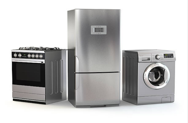 stainless steel appliances